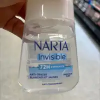 NARTA - Invisible - Anti transpirant 72h efficacité