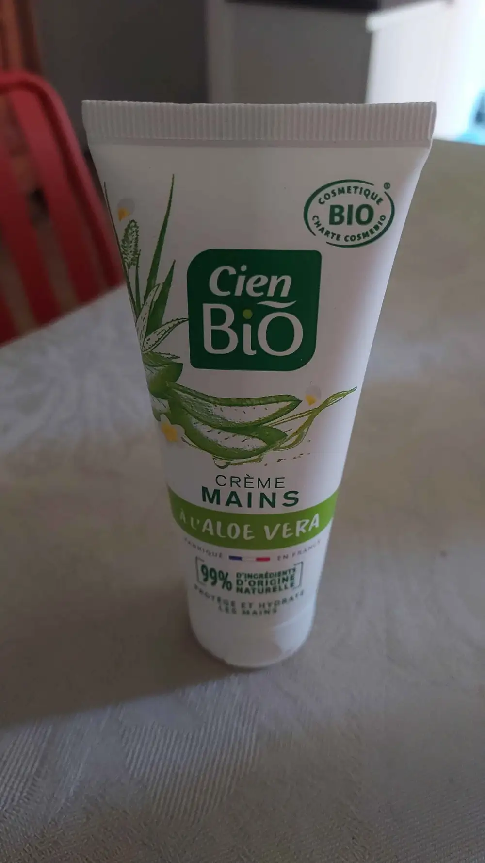 CIEN BIO - Crème mains à l'aloe vera