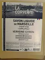 LA CORVETTE - Savon liquide de Marseille verveine citron