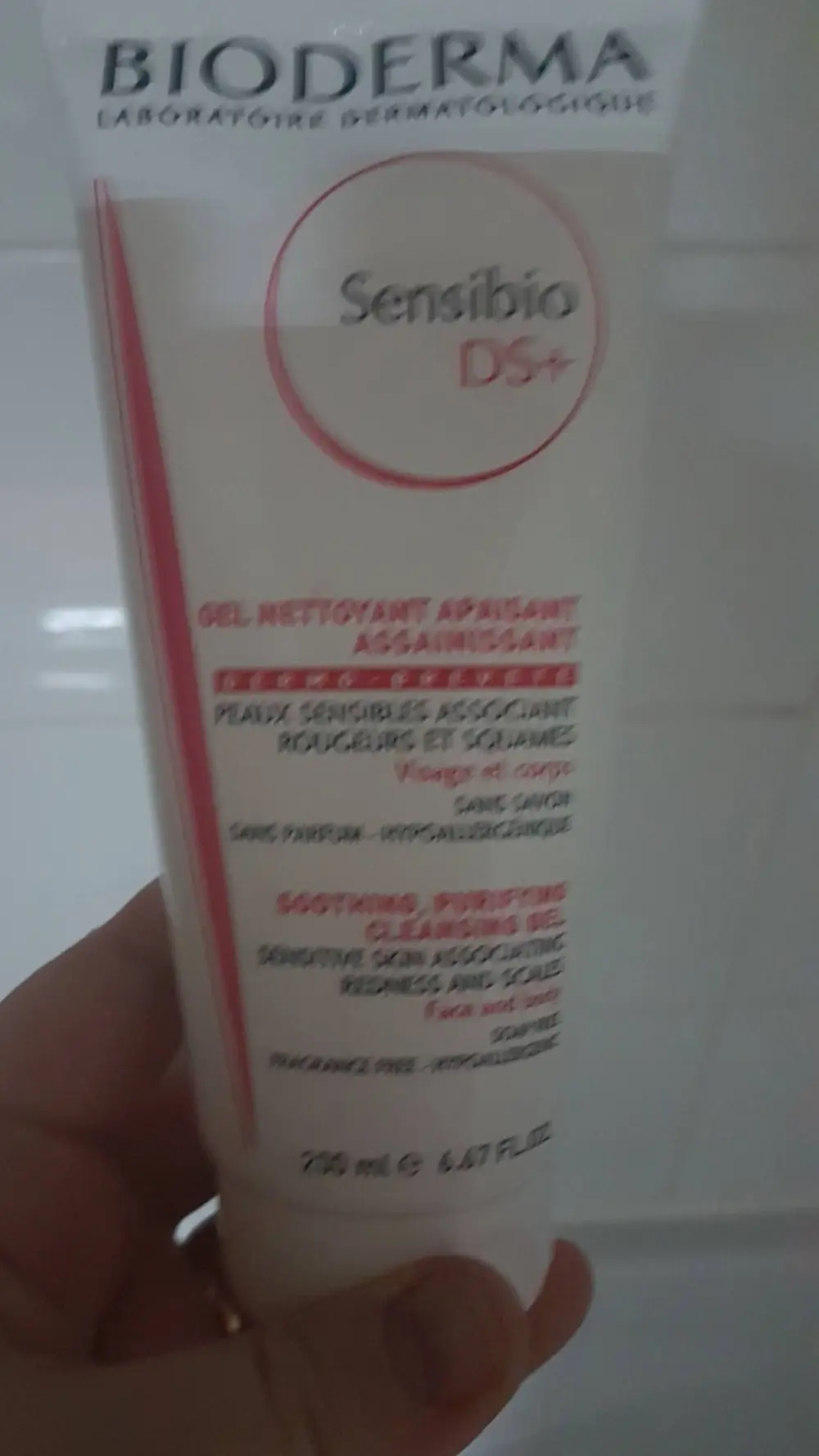 BIODERMA - Sensibio DS+ - Gel nettoyant apaisant