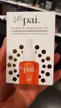 PAI - Huile bioRegenerate Rosier Sauvage