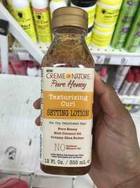 CREME OF NATURE - Pure honey - Texturizing curl setting lotion