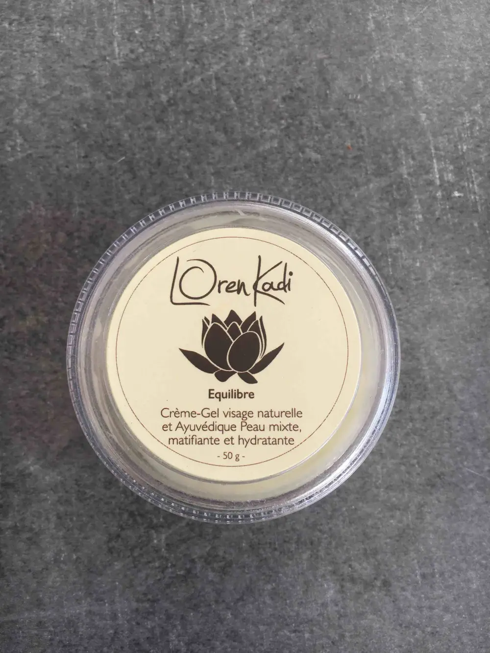 LOREN KADI - Equilibre - Crème-gel visage naturelle
