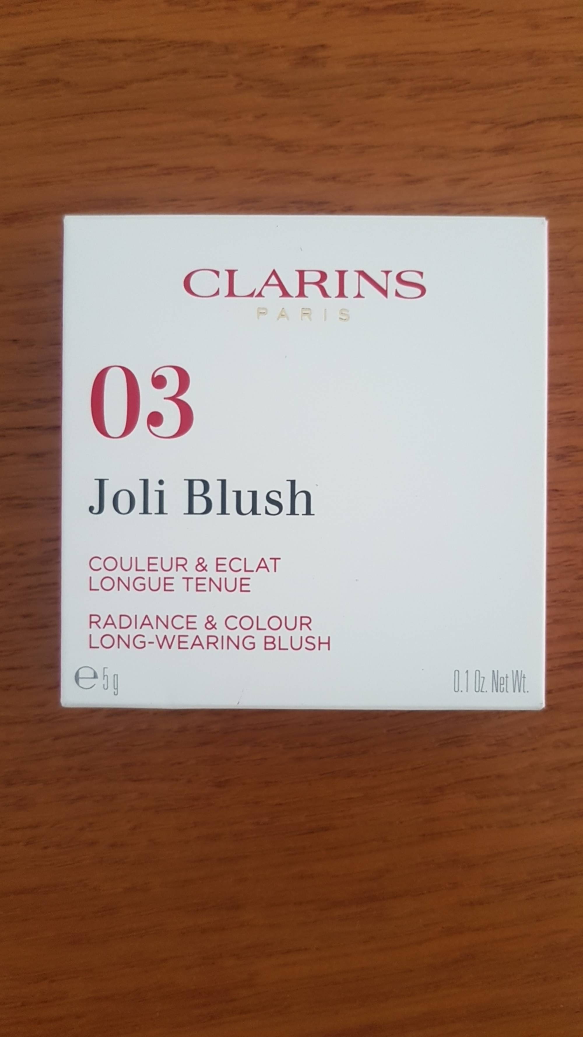 CLARINS - 03 Joli blush couleur & éclat longue tenue
