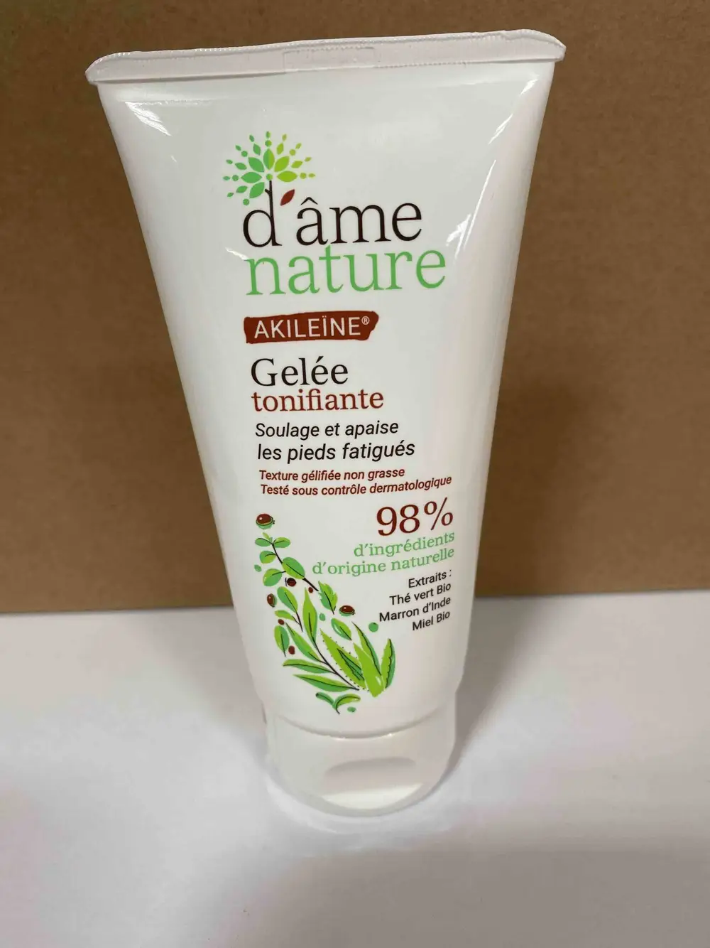 D'ÂME NATURE - Akileïne - Gelée tonifiante