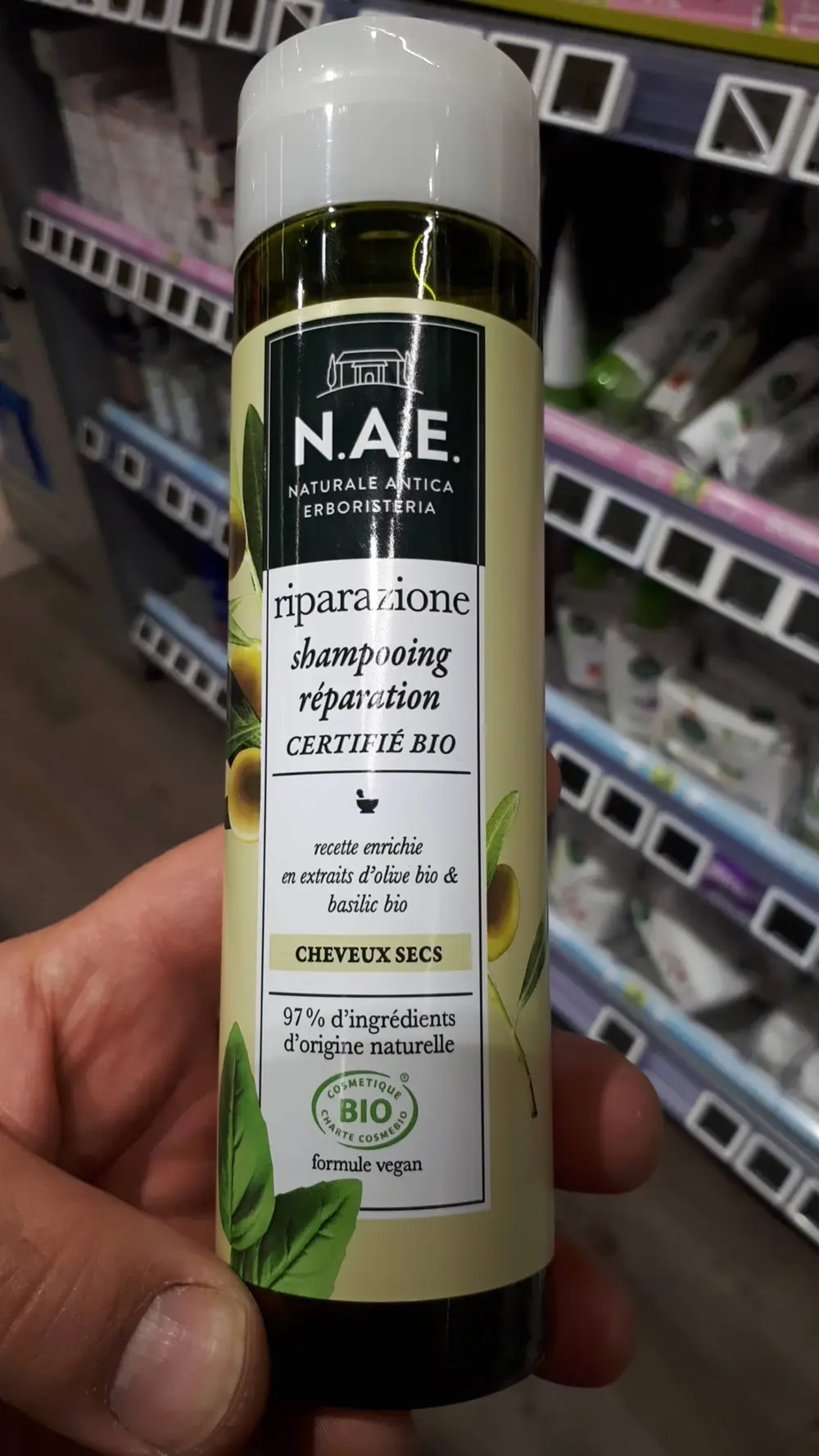 N.A.E. - Shampooing réparation cheveux secs