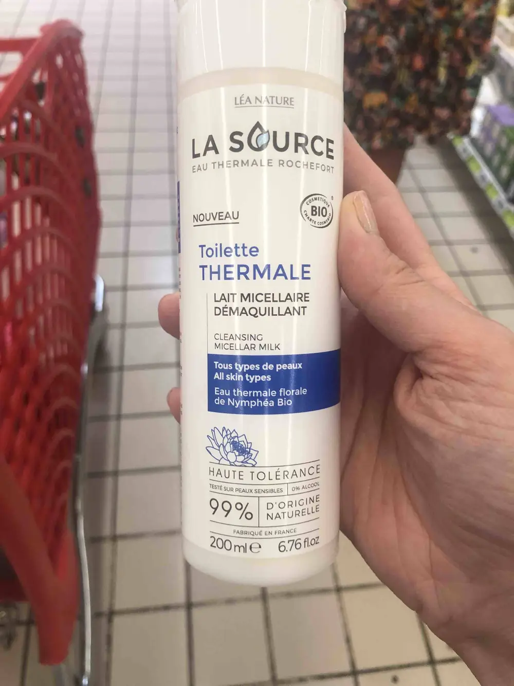 LA SOURCE EAU THERMALE ROCHEFORT - Toilette thermale - Lait micellaire démaquillant