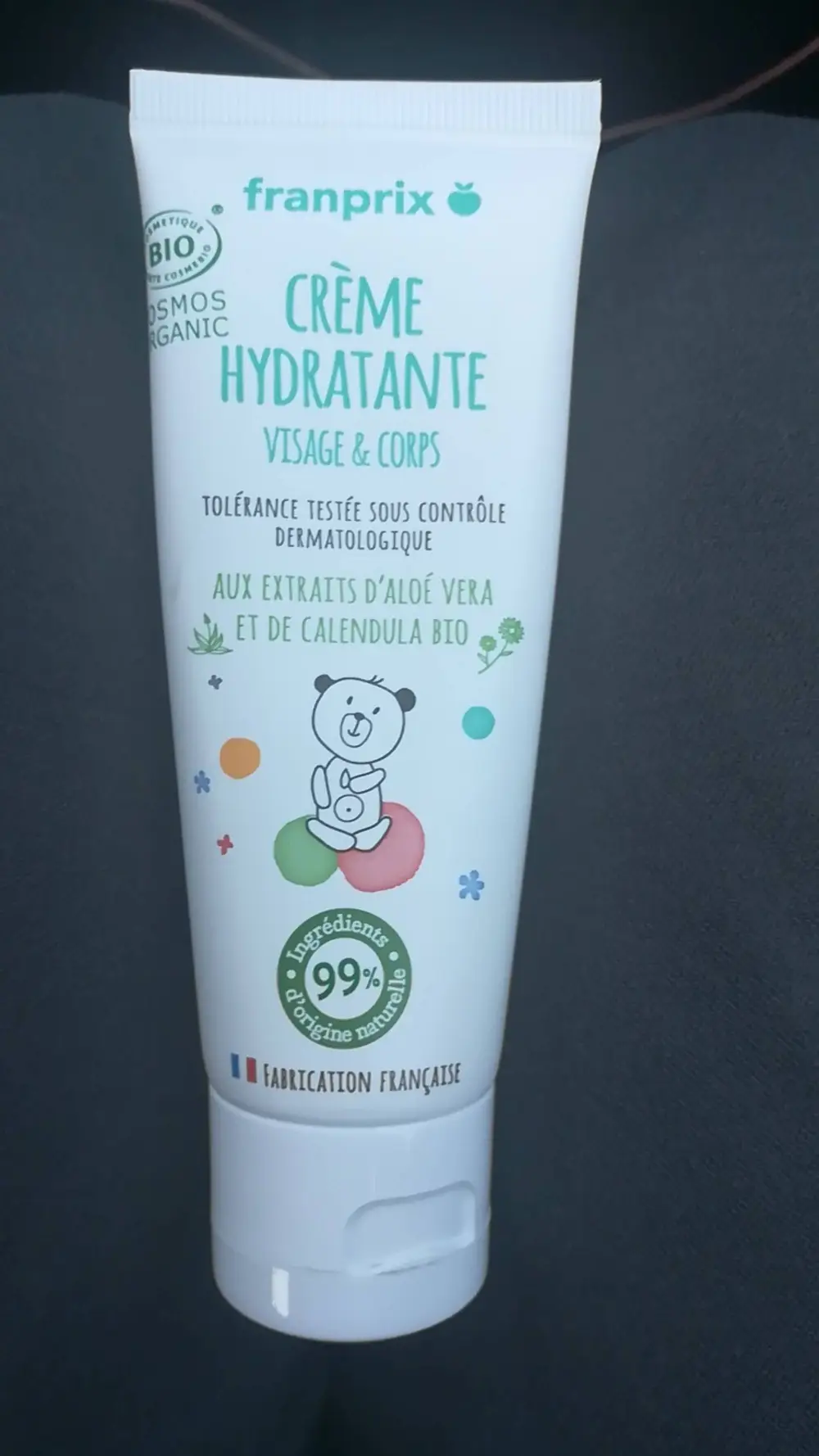 FRANPRIX - Visage & corps - Crème hydratante bio