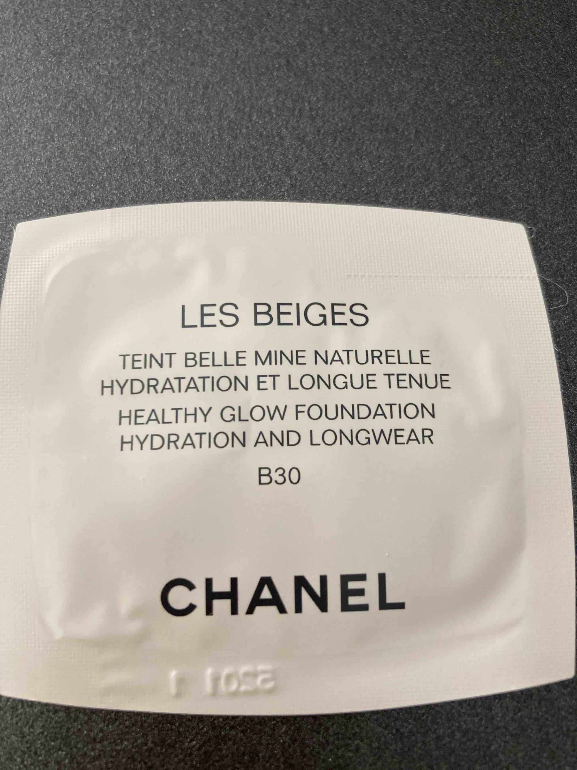 Chanel Teint Belle Mine Naturelle Hydratation et Longue Tenue Beige - INCI  Beauty
