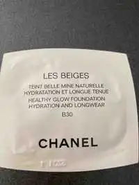 CHANEL - Les Beiges - Teint belle mine naturelle hydratation et longue tenue