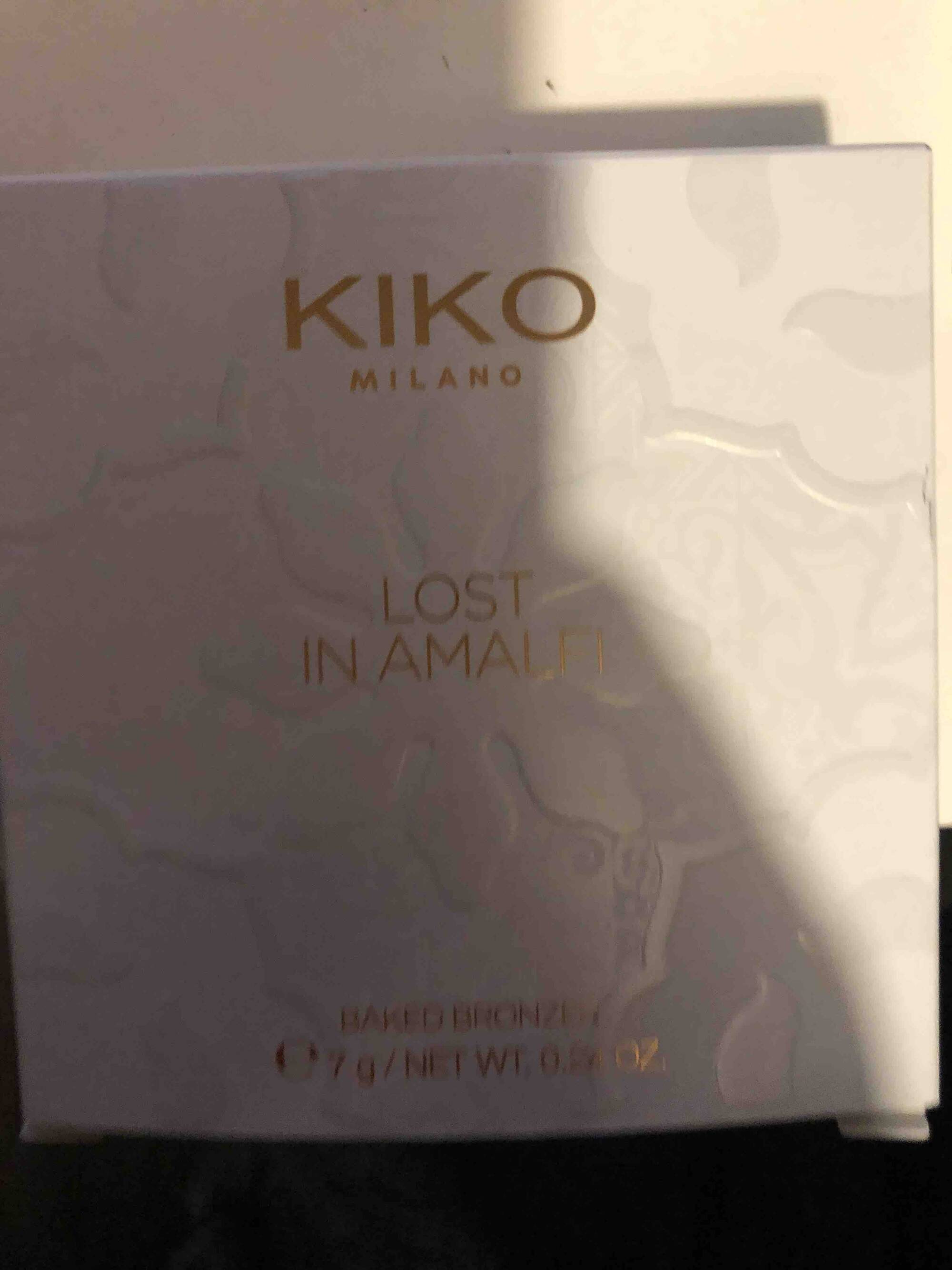KIKO - Lost in Amalfi - Baked bronzer 02