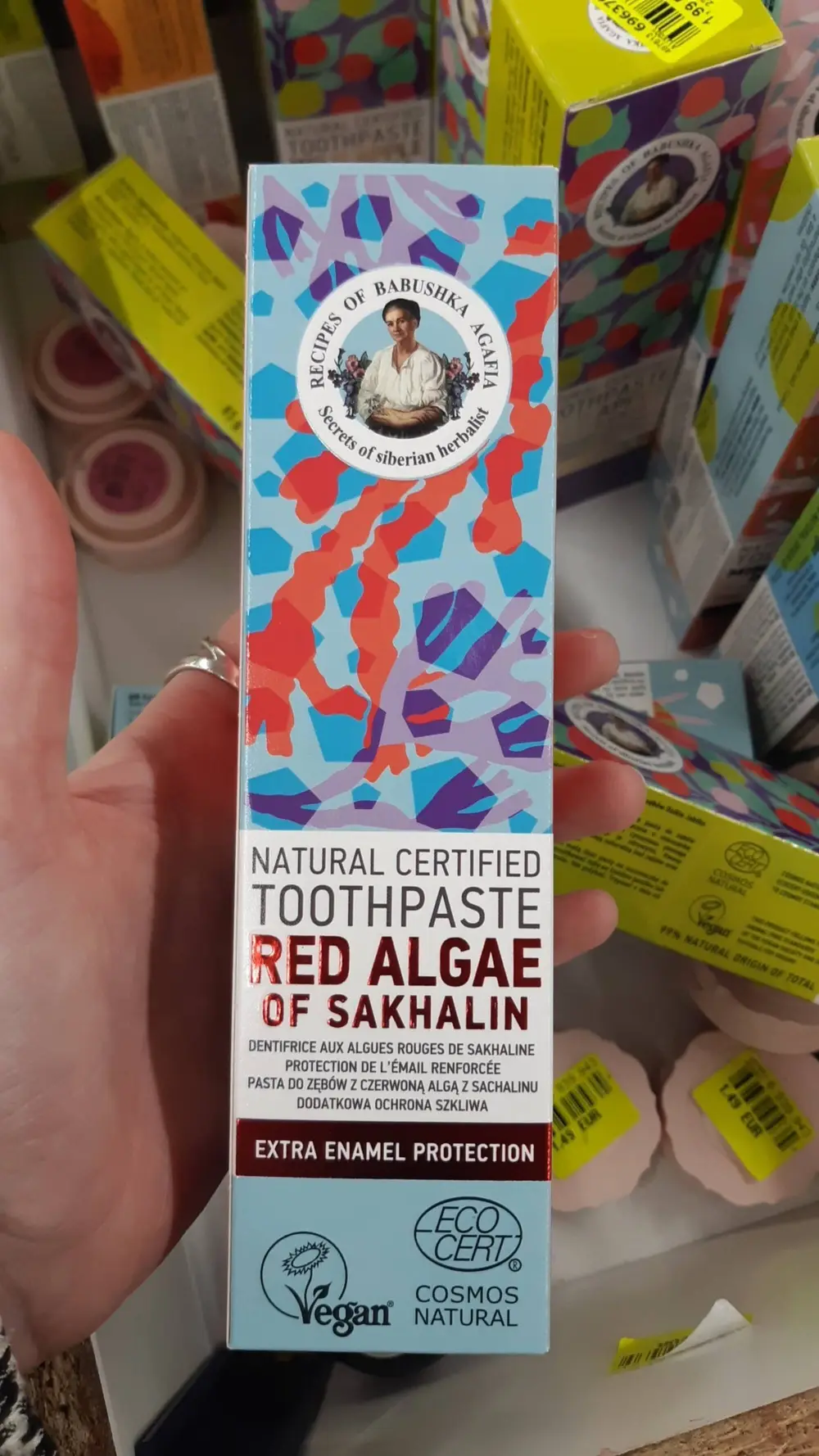 EUROBIOLAB - Toothpaste red algae of sakhalin