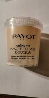 PAYOT - Crème n° 2 - Masque peel-off douceur