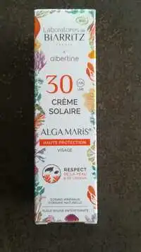 LABORATOIRES DE BIARRITZ - Alga maris - Crème solaire 30