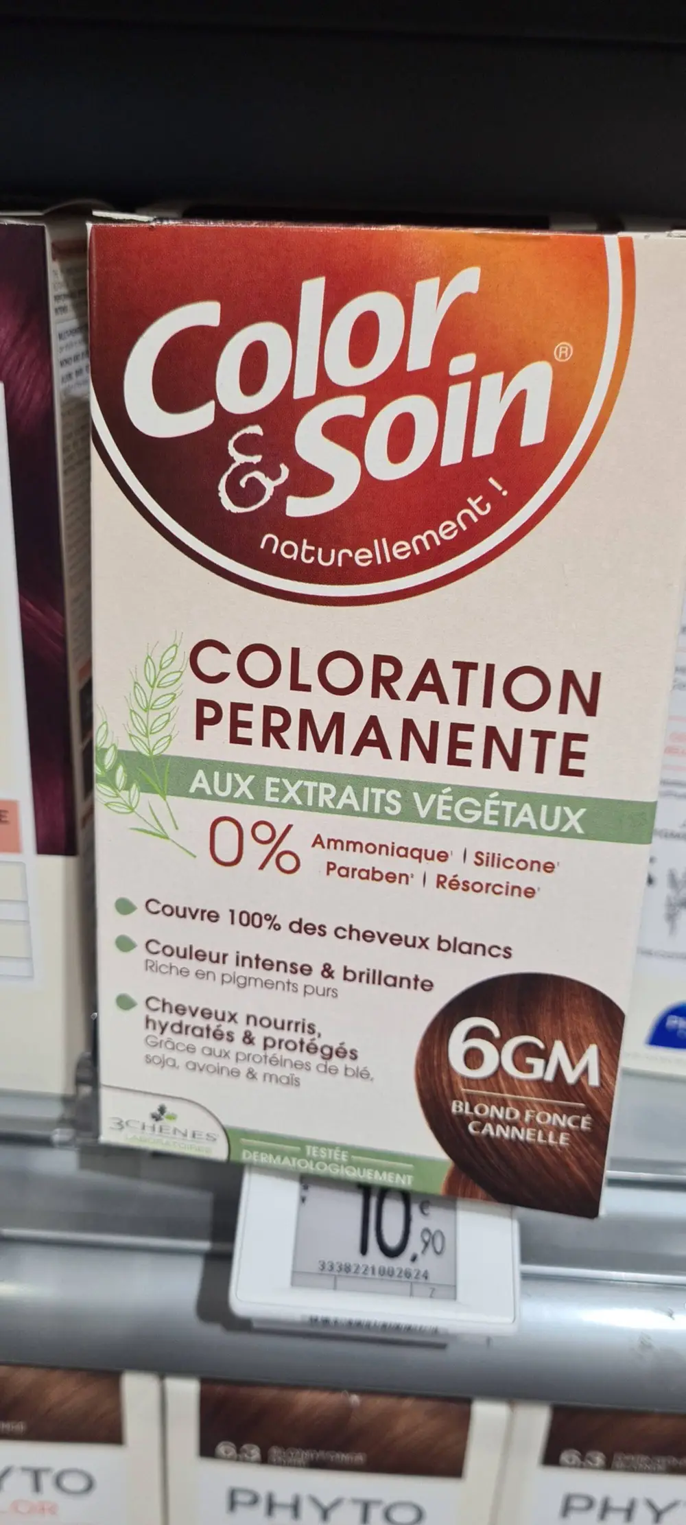 COLOR & SOIN - Coloration permanente aux extraits végétaux