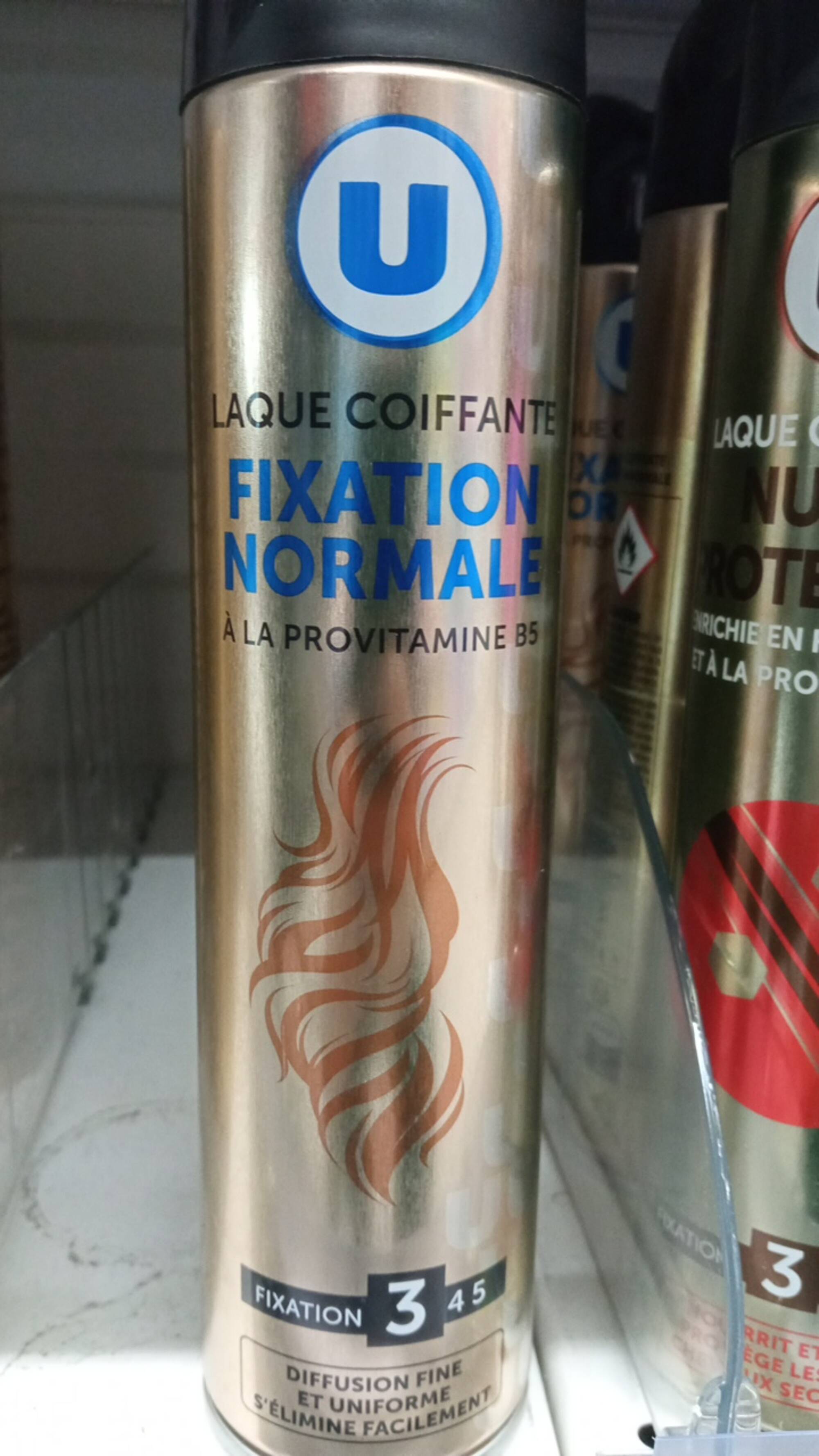 BY U - Fixation normale - Laque coiffante