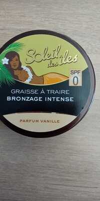 SOLEIL DES ILES - Graisse à traire Bronzage intense parfum vanille SPF 0