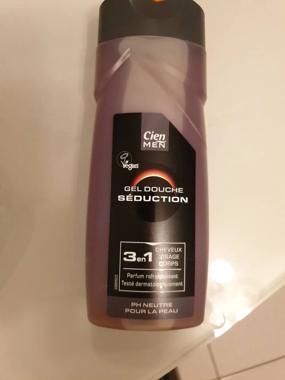 LIDL - Cien men - Gel douche séduction