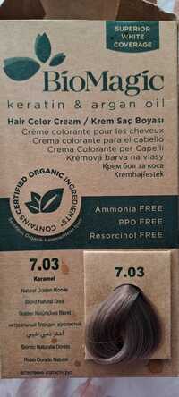 BIOMAGIC - Crème colorante pour les cheveux 7.03 karamel