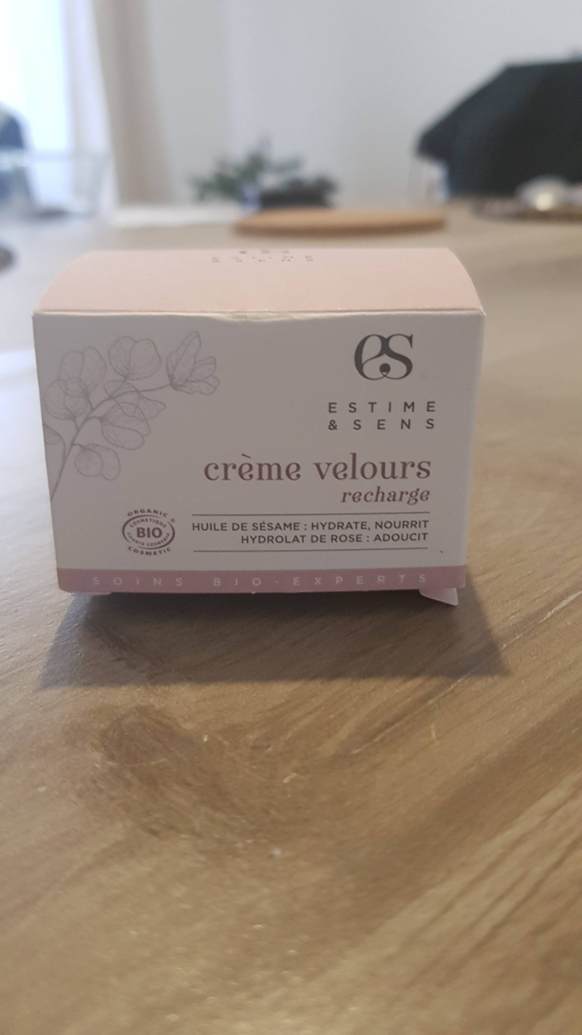 ESTIME & SENS - Crème velours recharge