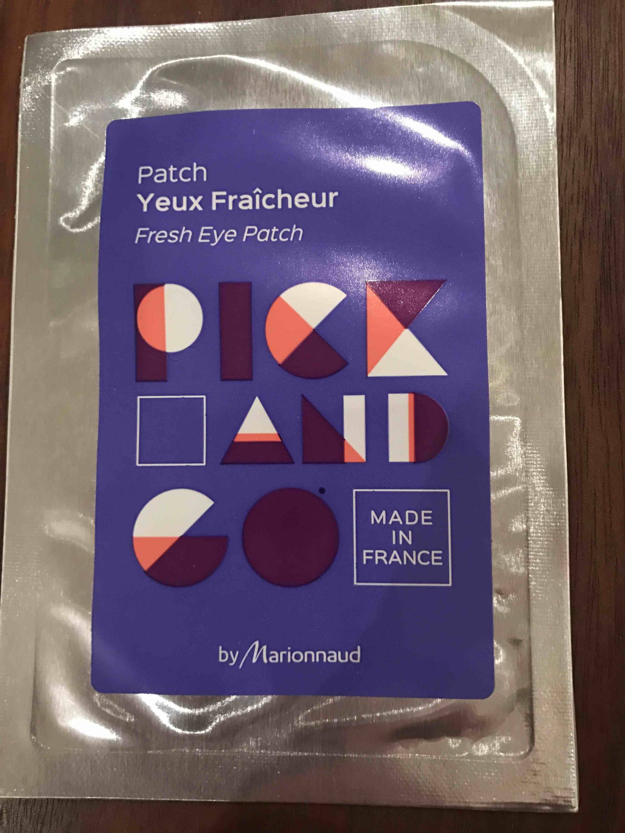 MARIONNAUD - Patch - Yeux fraîcheur