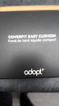 ADOPT' - Coverfit easy cushion - Fond de teint liquide compact