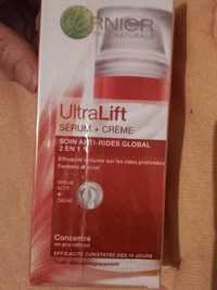 GARNIER - UltraLift - Sérum + Crème soin anti-rides 2 en 1