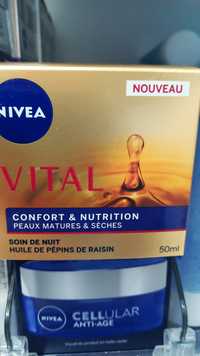 NIVEA - Vital - Confort & nutrition, soin de nuit