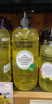 LES AFFRANCHIS - Savon douche nature bio