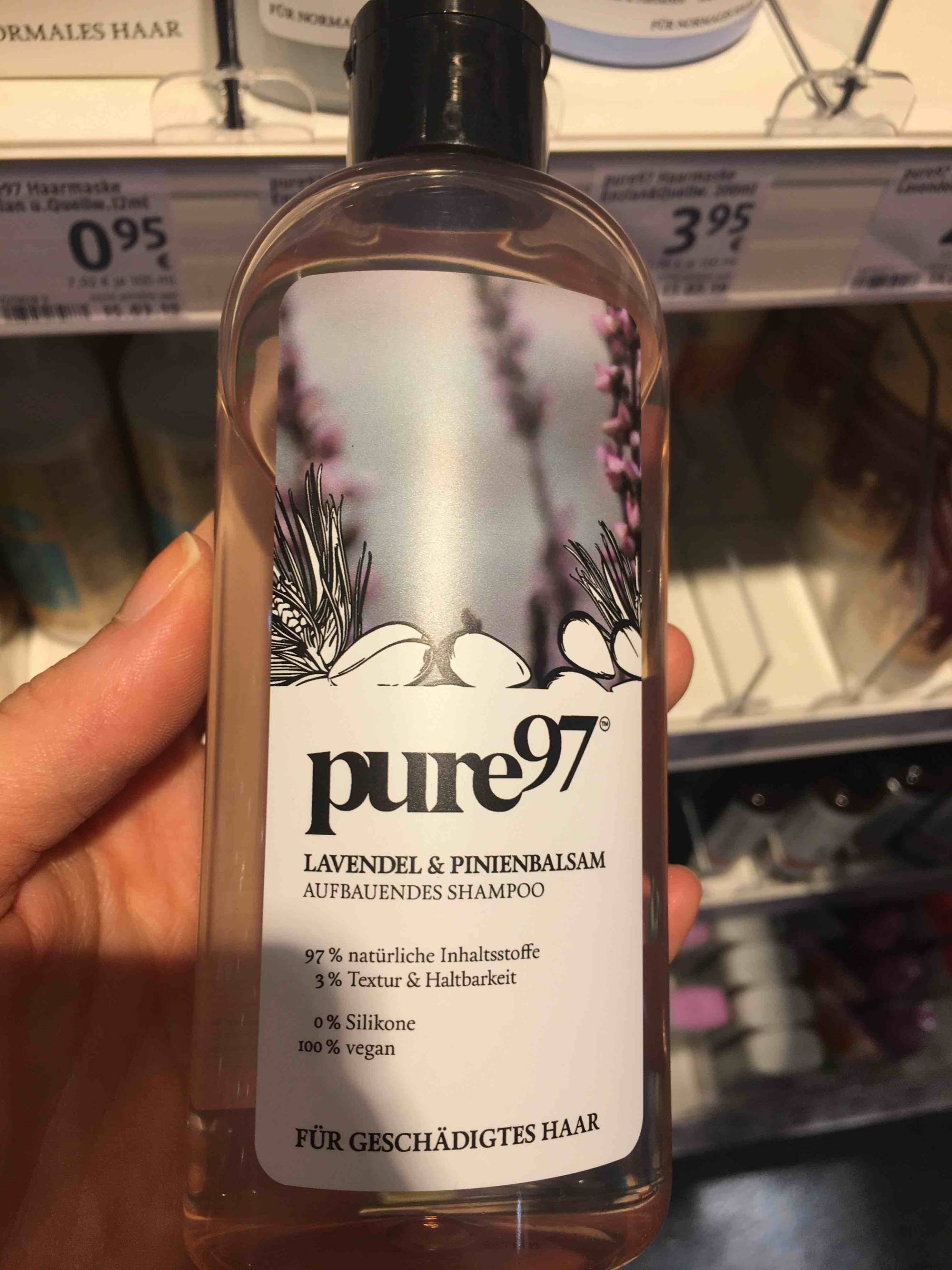 PURE 97 - Lavendel & pinienbalsam - Aufbauendes shampoo