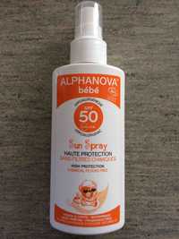 ALPHANOVA - Bébé - Sun spray SPF 50
