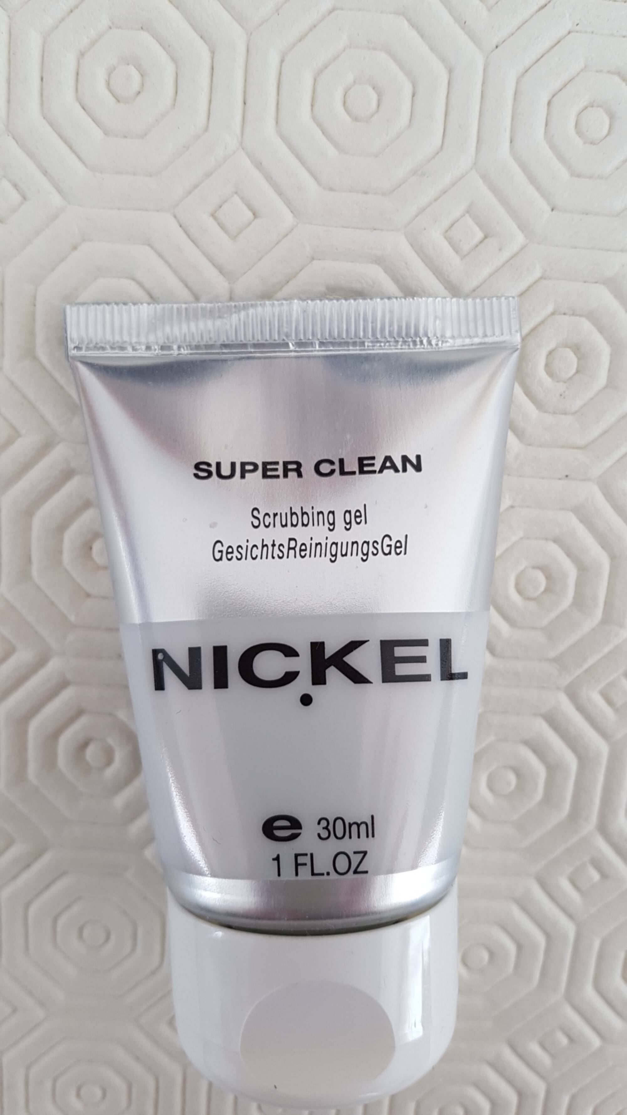 NICKEL - Super clean - Scrubbing gel