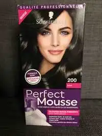 SCHWARZKOPF - Perfect mousse - Coloration permanente 200 noir