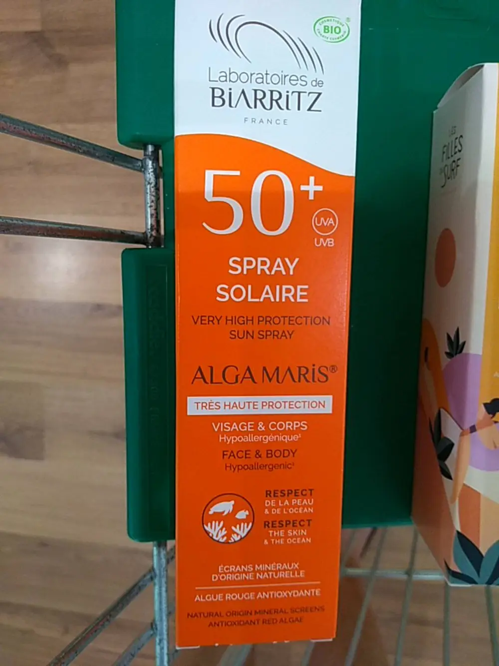 LABORATOIRE DE BIARRITZ - Alga maris - Spray solaire visage et corps SPF 50+