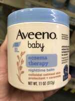 AVEENO BABY - Eczema therapy - Nighttime balm