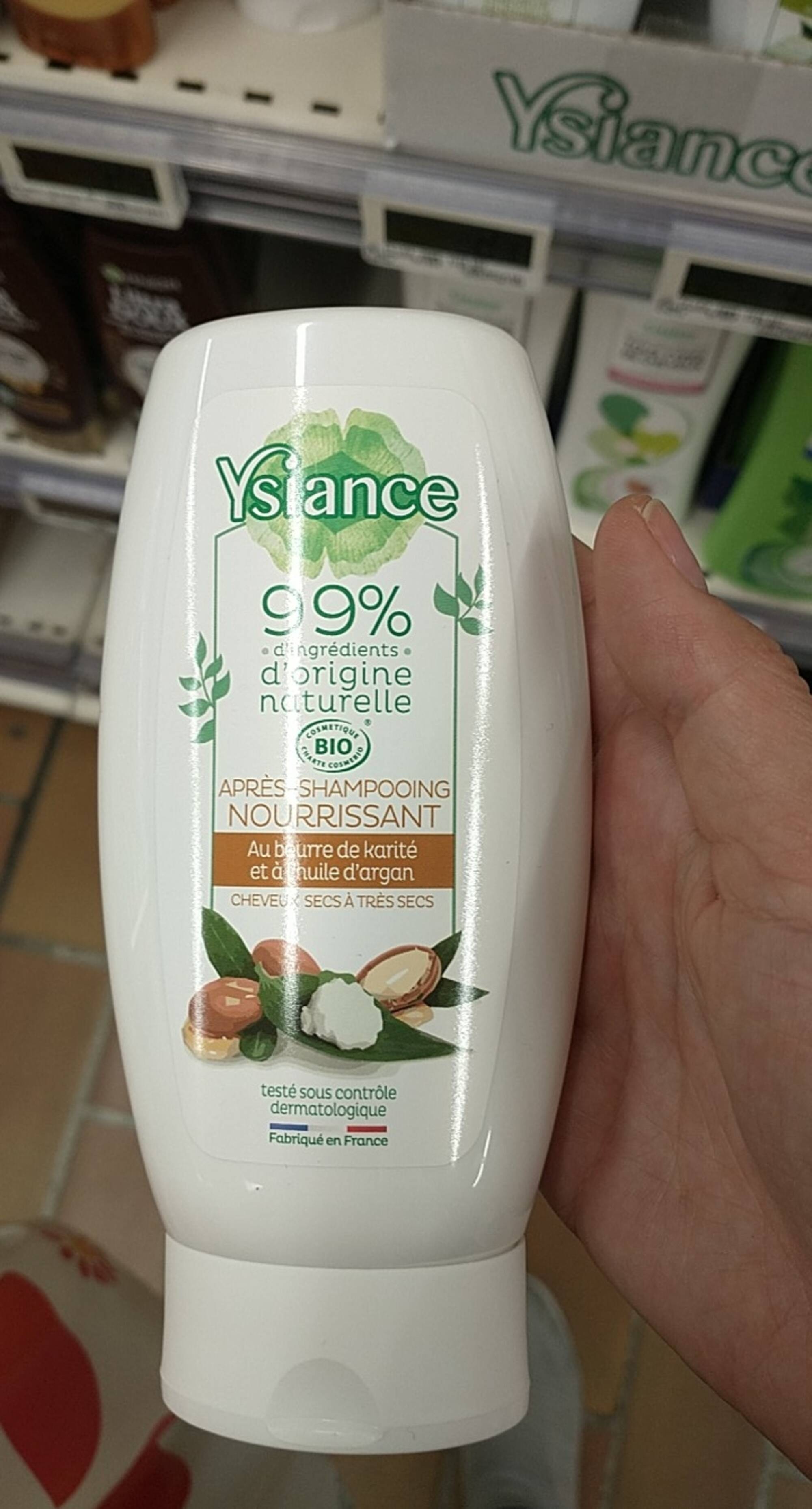 YSIANCE - Après shampooing nourrissant