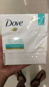 DOVE - Sensitive skin - Pain de beauté non parfumé