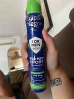 TULIPÁN NEGRO - For Men Sport - Body Deo Spray