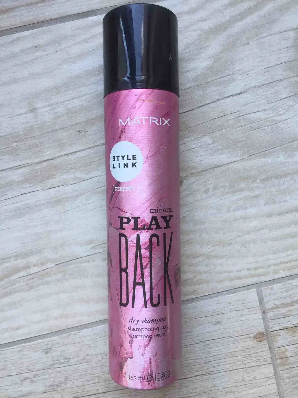 MATRIX - Style link - Mineral play black, dry shampoo