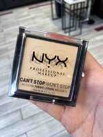 NYX - Can't stop Won't stop - Poudre matifiante