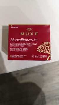 NUXE - Merveillance lift - La crème velours effet liftant