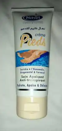 NIHEL - Crème pieds