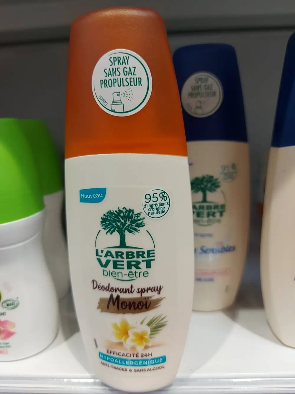 L'ARBRE VERT - Déodorant spray monoï