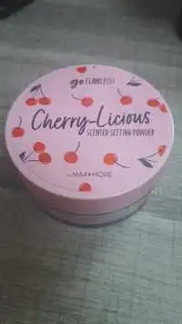 MAX & MORE - Cherry-licious - Scented setting powder