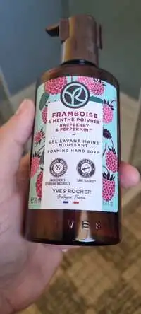YVES ROCHER - Framboise & menthe poivrée - Gel lavant mains moussant