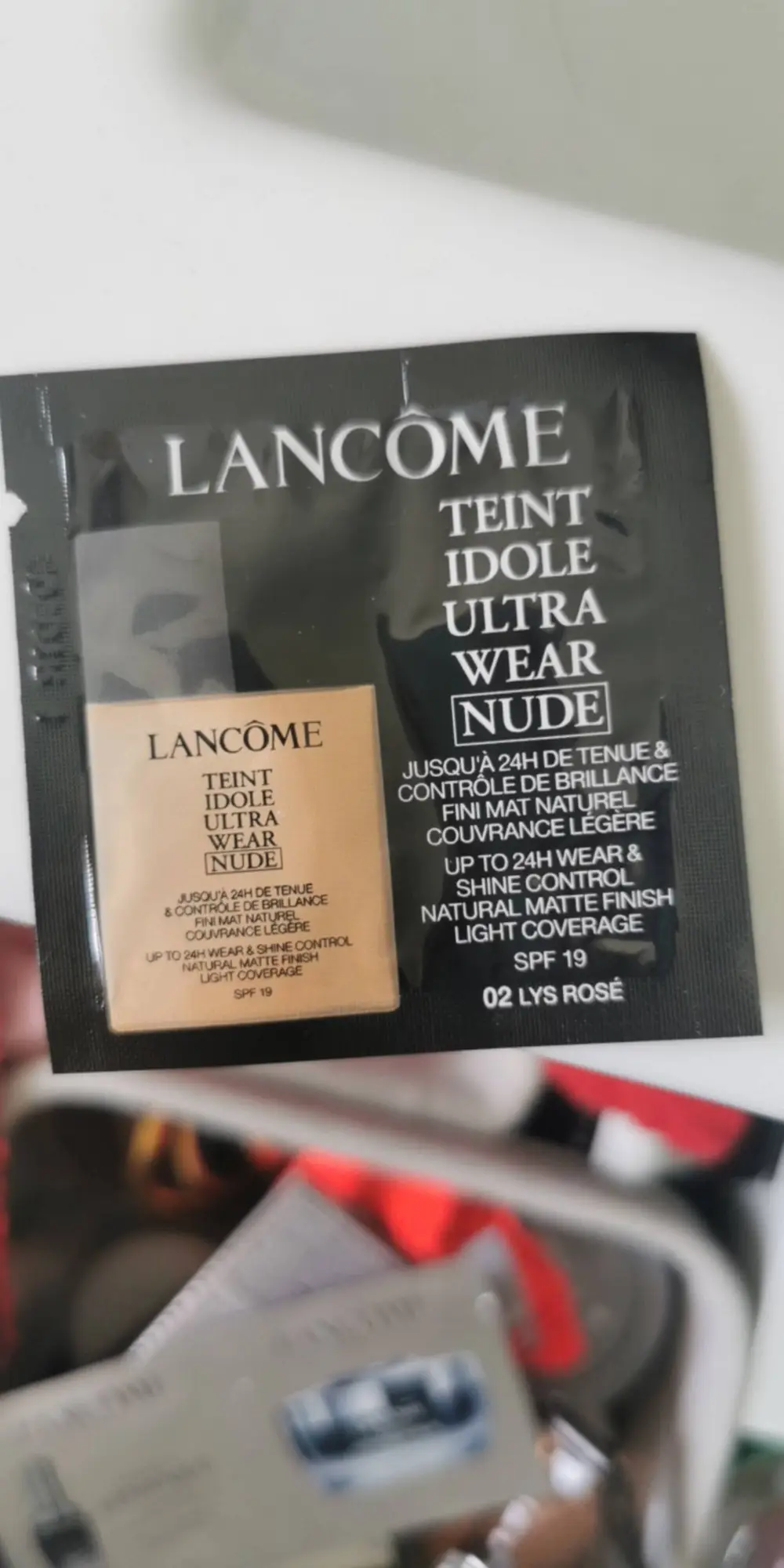 LANCÔME - 02 Lys rosé - Teint idole ultra wear nude SPF 192 lys rosé