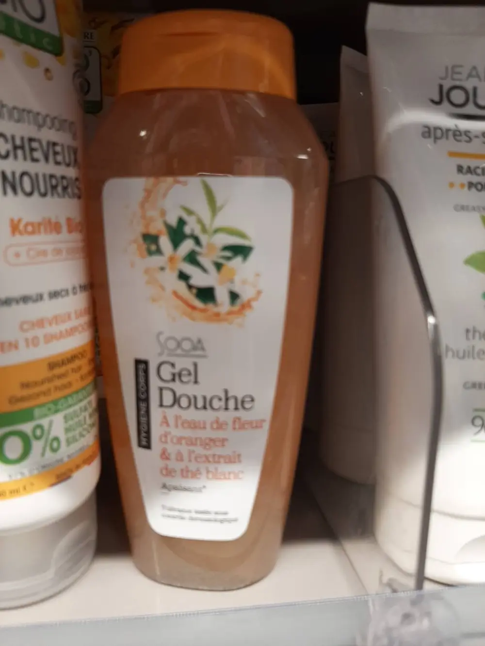 SOOA - Gel douche à l'eau de fleur d'oranger & à l'extrait de thé blanc