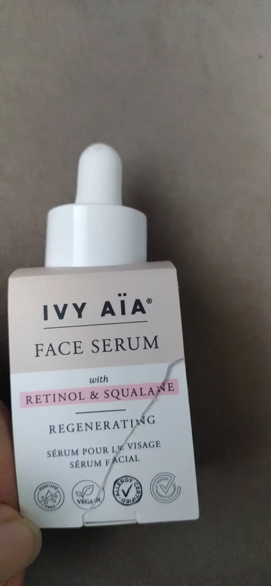 IVY AÏA - Rétinol & squalane - Face serum regenerating