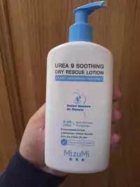 MIZUMI - Urea 9 - Soothing dry rescue lotion