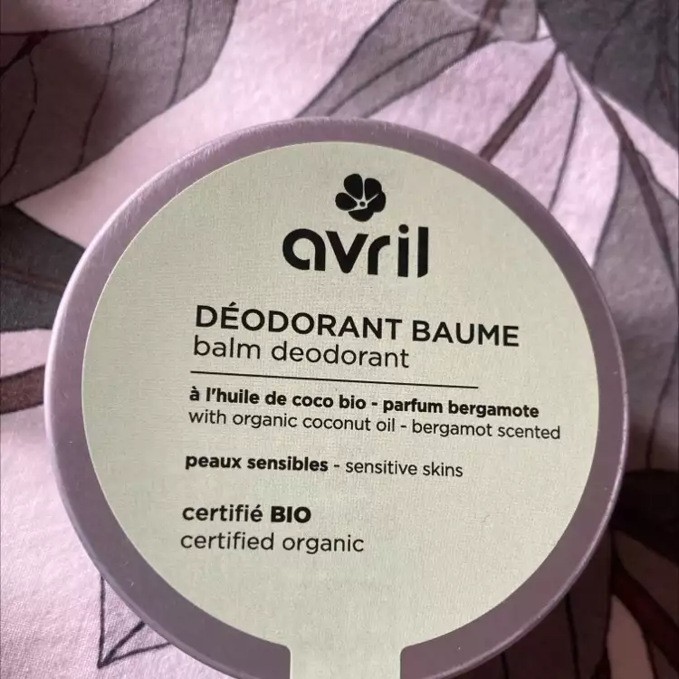 AVRIL - Déodorant baume à l'huile de coco bio